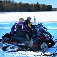 Snowmobiling Atlanta Michigan