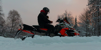 Snowmobiling Atlanta Michigan